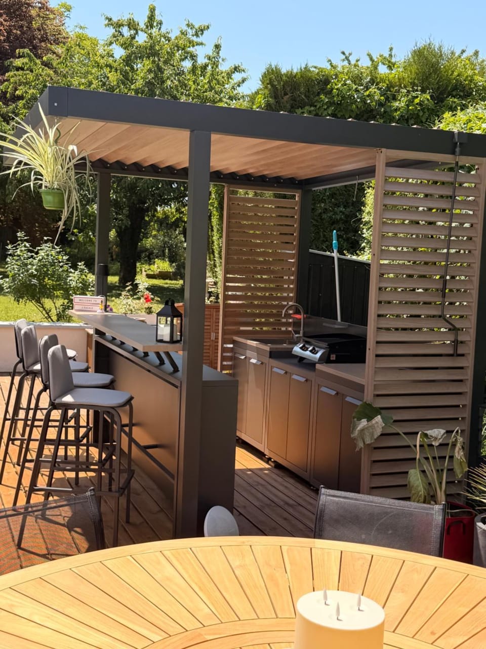 Patio, Garden, Dining area