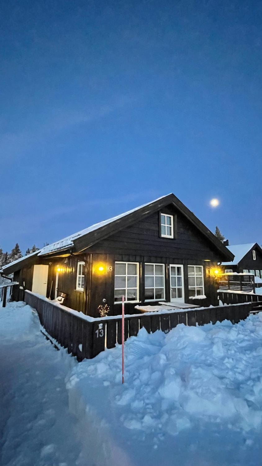Ny Hytte Golsfjellet, IR Sauna, klatretårn, leker barn House in Viken, Norway