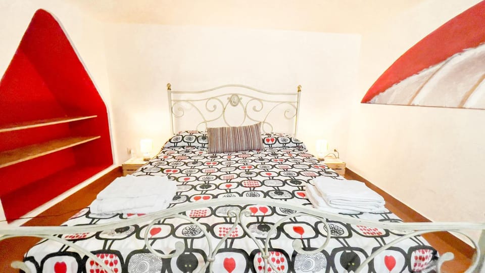 Bed, Night, Decorative detail, Decorative detail, microwave, wardrobe, air conditioner, air conditioner