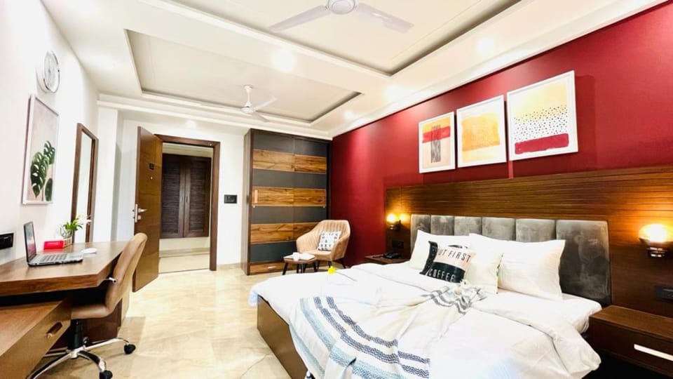 Bed, Photo of the whole room, Bedroom