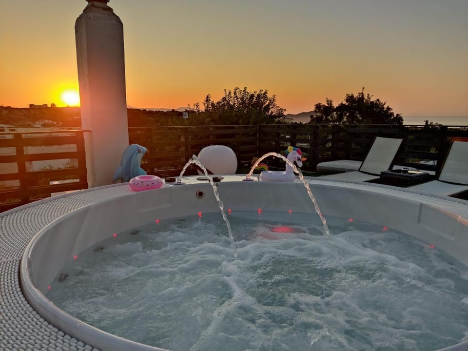 Hot Tub, Spa and wellness centre/facilities, Sunset