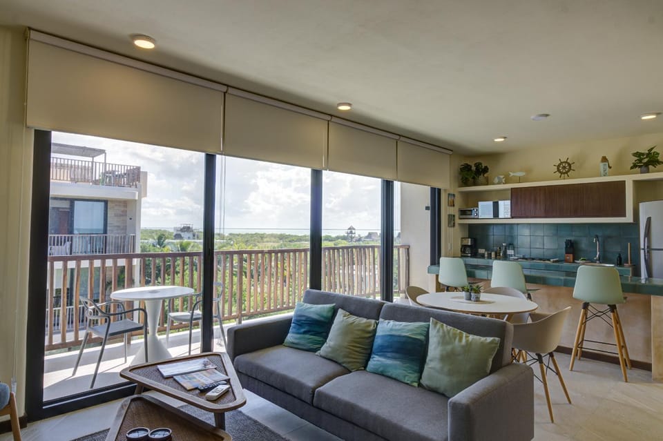 Penthouse Con Alberca Privada Y Hermosas Vistas Al Mar - C301 Apartment in Holbox