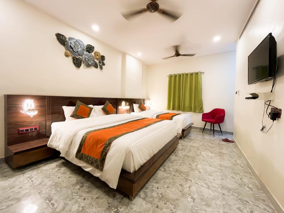 Bedroom, air conditioner