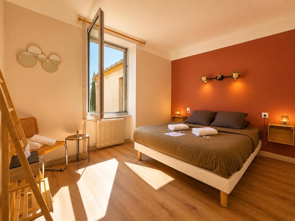 Bed, Garden, Bedroom, Garden view, Swimming pool, Breakfast, hair dryier, towels