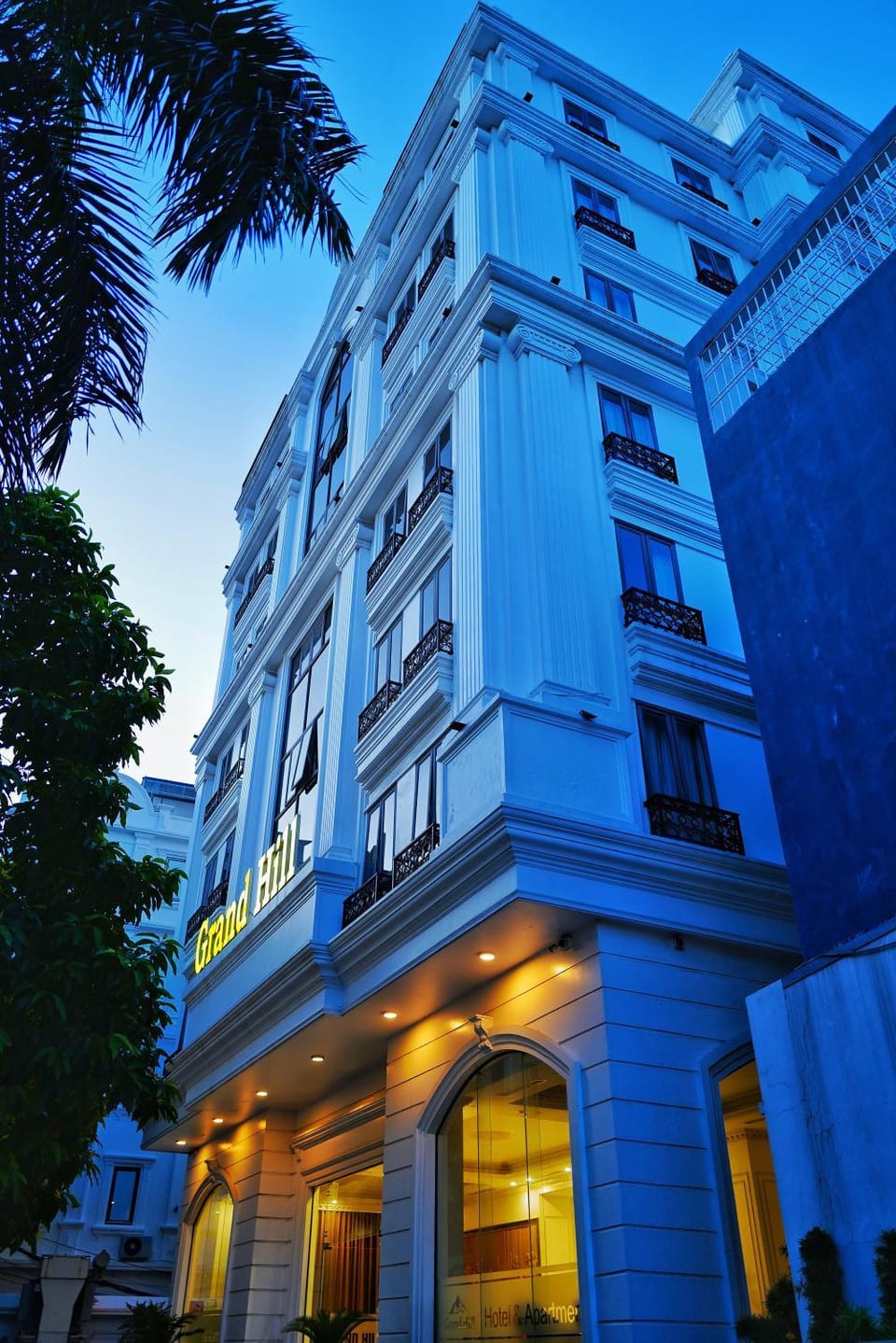 Property building, Night