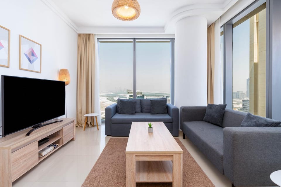 Unified Vacation Homes-1 Bed Apt with Stunning View-High floor-Free Pool Gym Apartment in Dubai