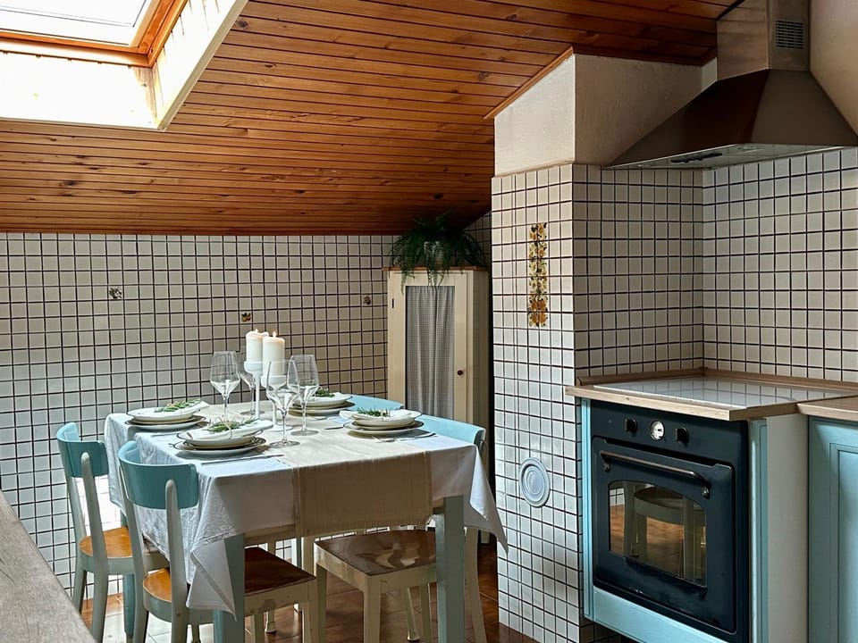Kitchen or kitchenette, Dining area