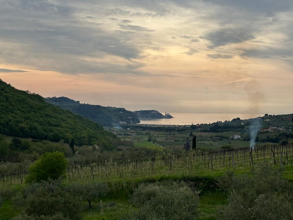 Sea view, Sunset