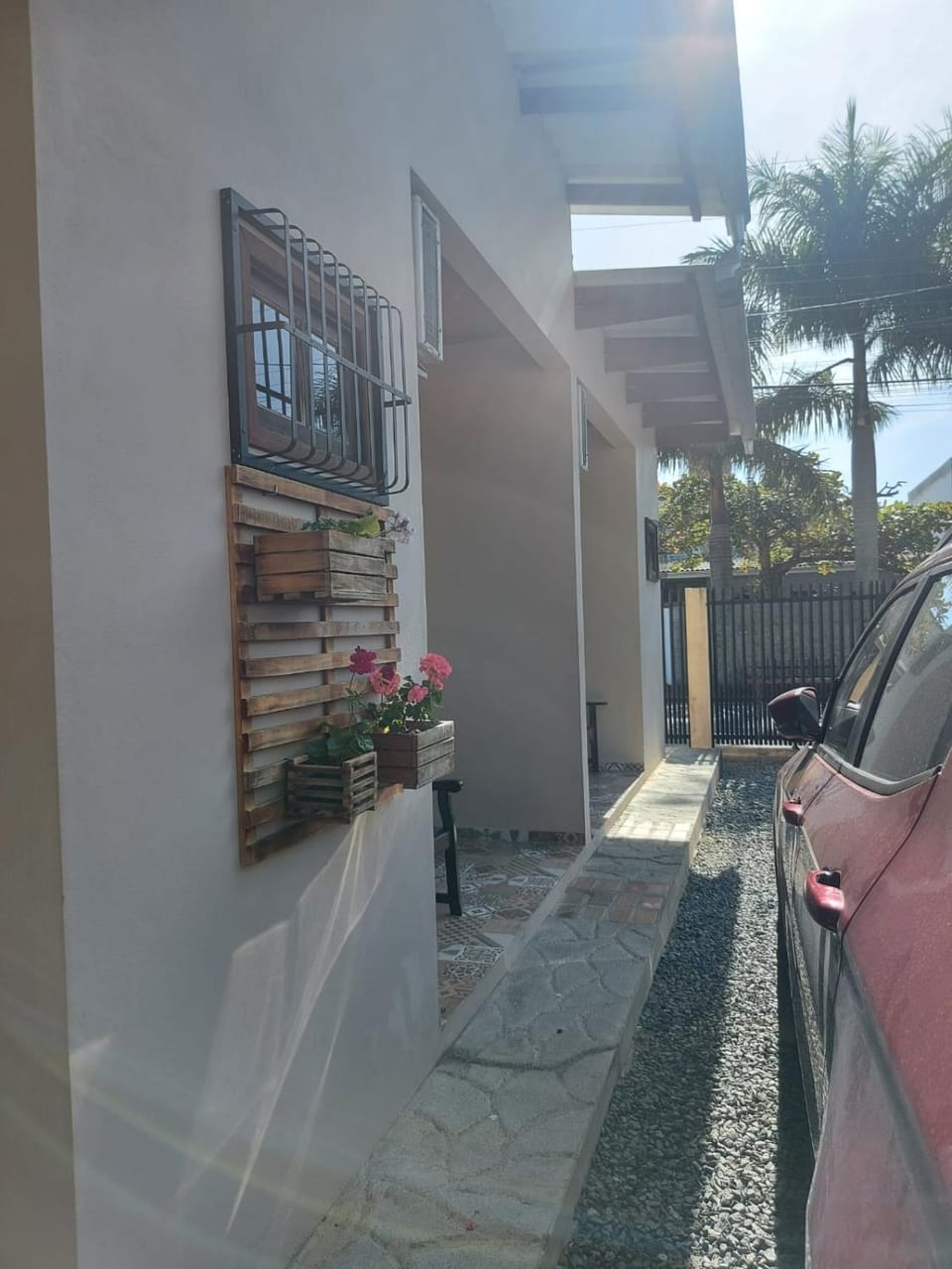 Property building, Patio