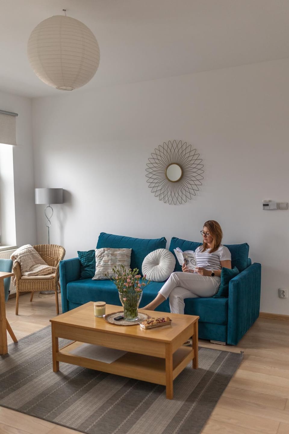 People, Living room, Seating area