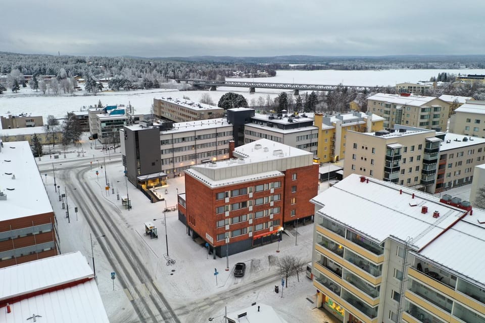 Property building, Neighbourhood, Bird's eye view, Parking