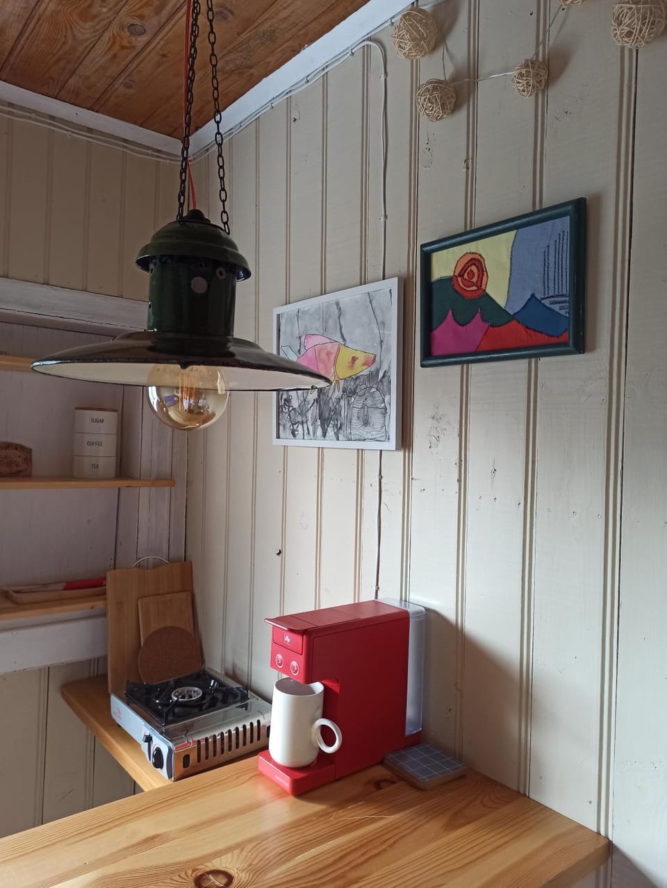 Alūksnes ezera laivu māja Luxury tent in Latvia