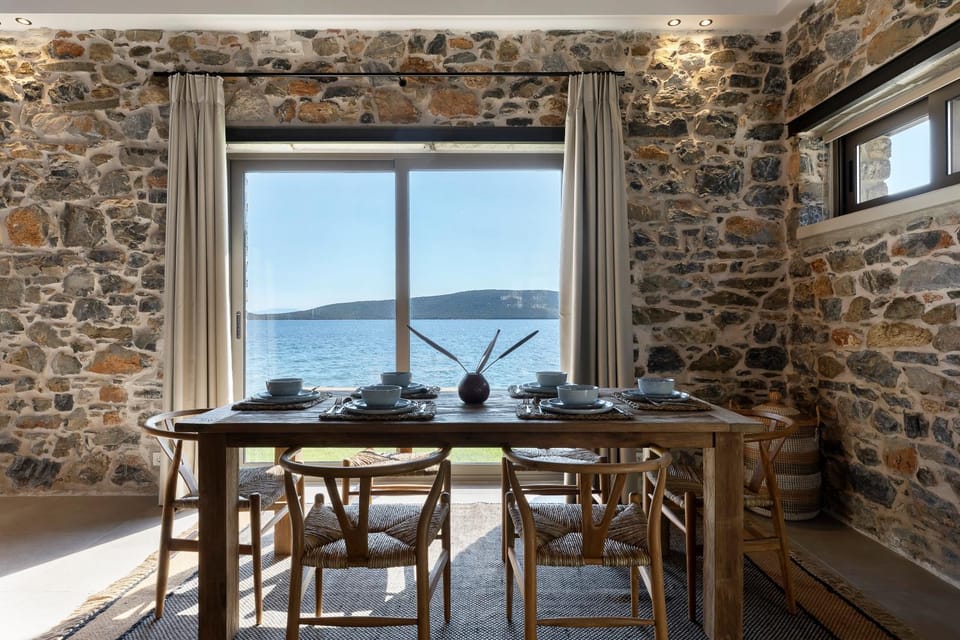 Dining area, Sea view