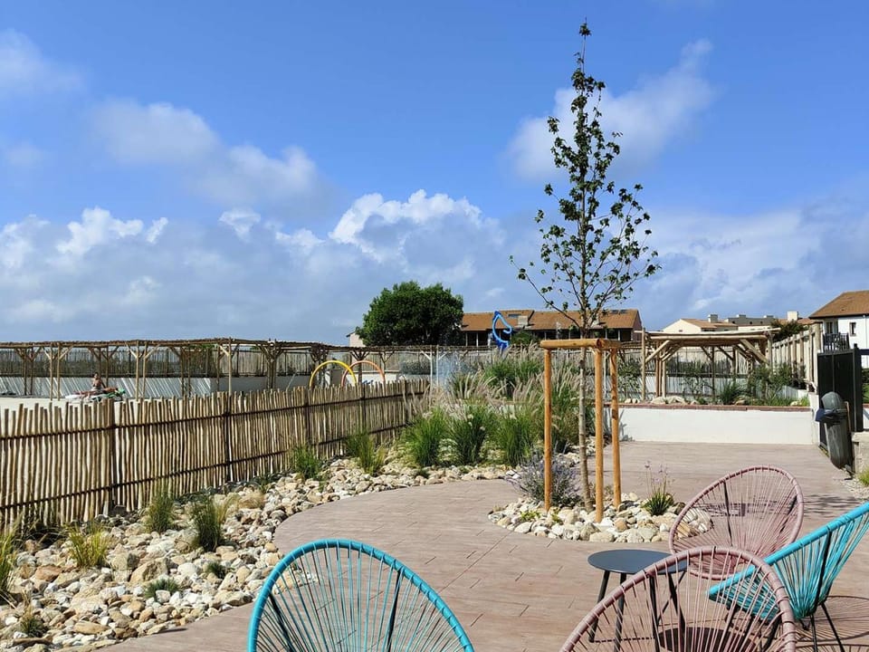T2 4 pers avec piscine, parking privé, clim en option - Le Barcarès - FR-1-195-95 Apartment in Le Barcarès