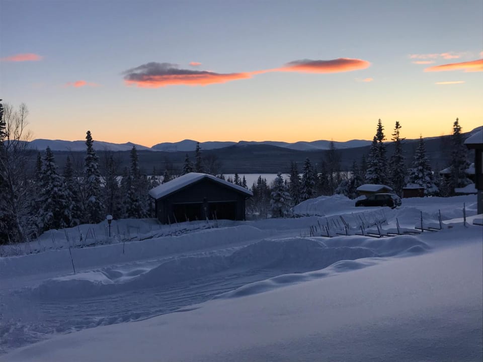 Ottsjö Bear Lodge Villa in Sweden