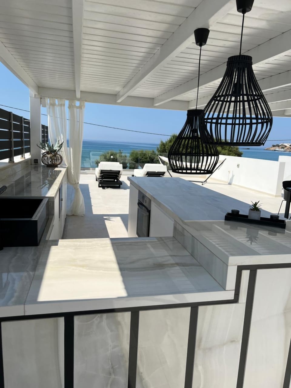 Makrygialos Long Beach Villa 2,Thesia beachfront villa House in Lasithi