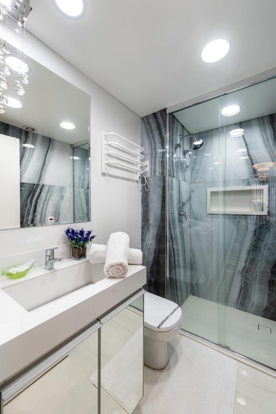Shower, Toilet, Bathroom, towels