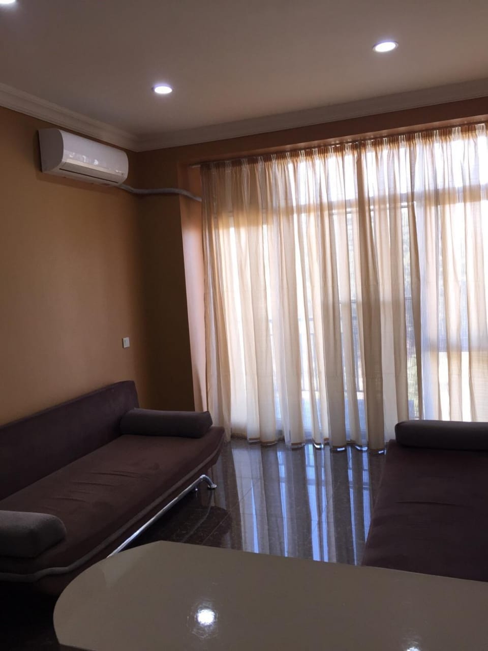 Living room, air conditioner