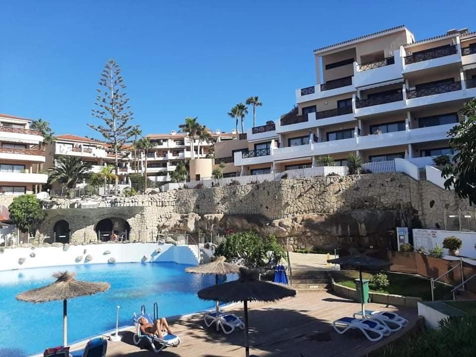 Apartament i basen na Teneryfie, Rayo de Sol ex Parque Albatros Apartment in Abona