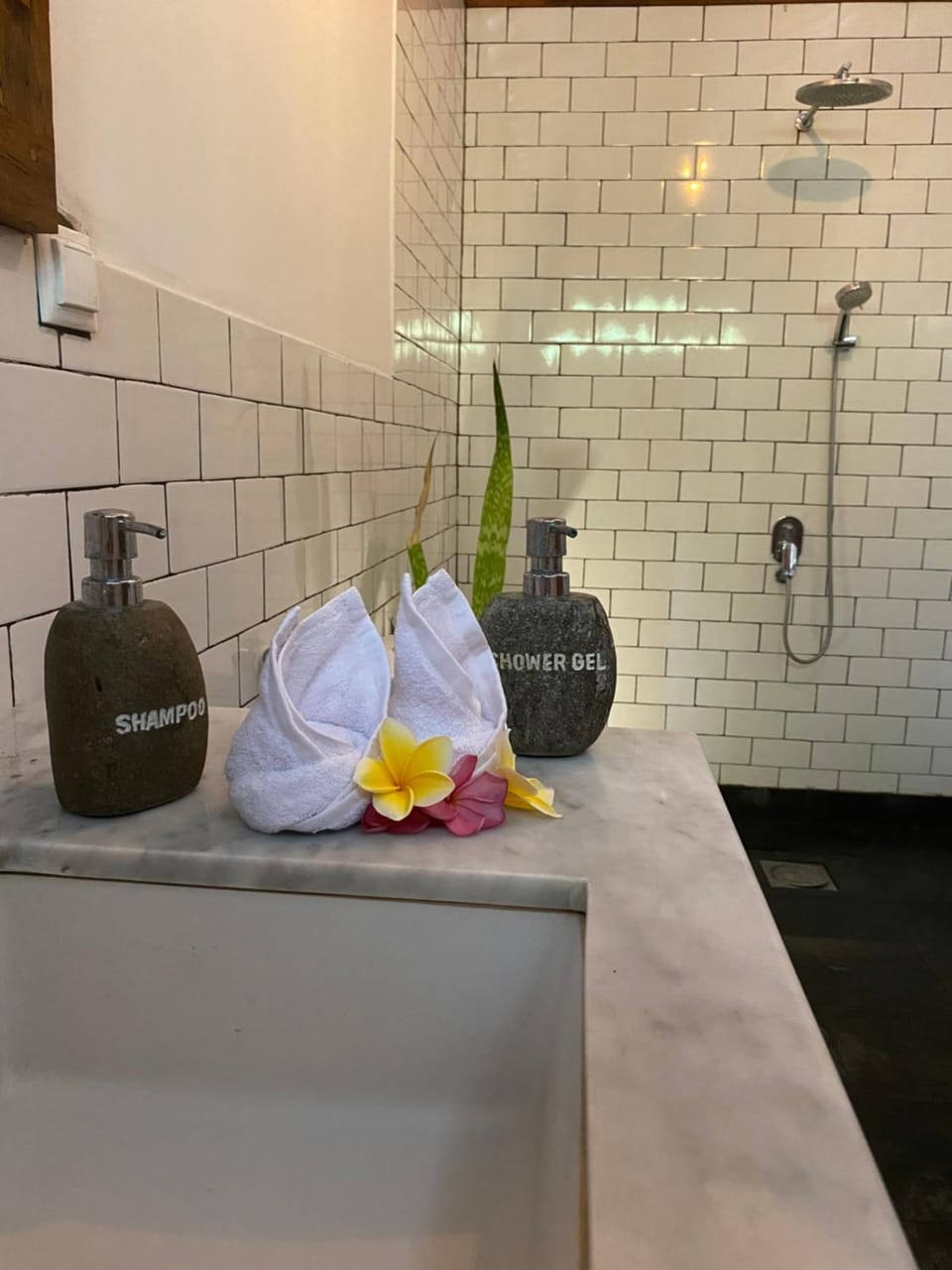 Bathroom, towels