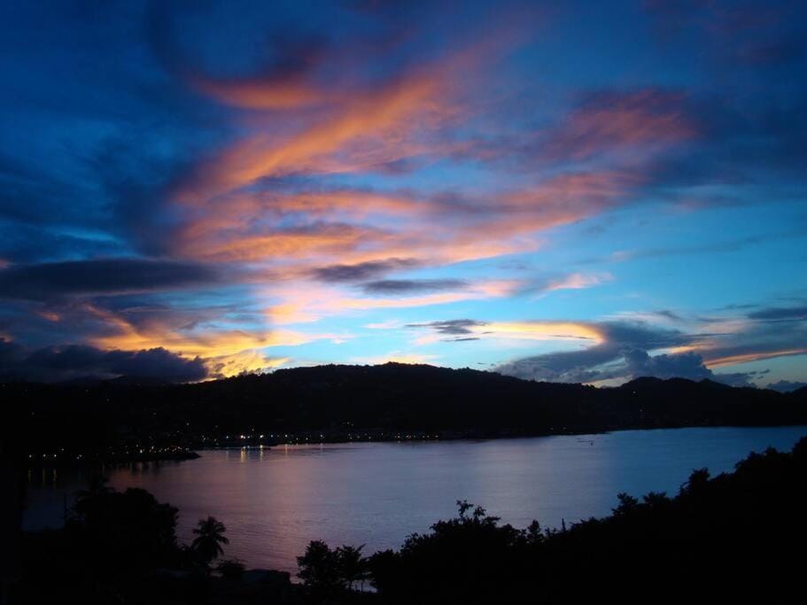 Natural landscape, Sunset