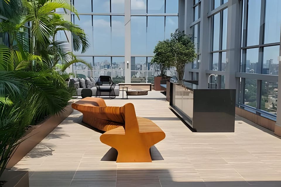 Maravilhoso Apto, prédio premiado, 40 metros 2 , uma suíte wide hilton garden, melhor localização de são paulo, metrô fradique coutinho, garagem inclusa House in Sao Paulo City
