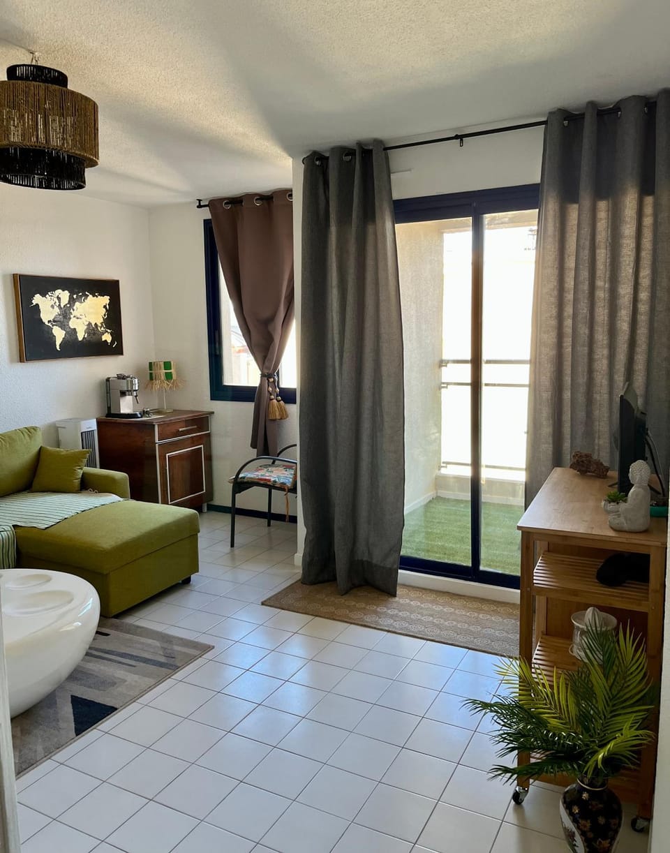 Studio lumineux avec vue sur la mer Apartment in Canet-en-Roussillon