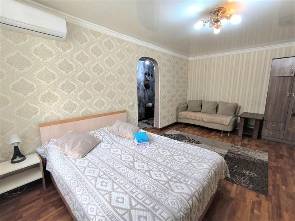 Bed, TV and multimedia, Living room, Photo of the whole room, Bedroom, air conditioner