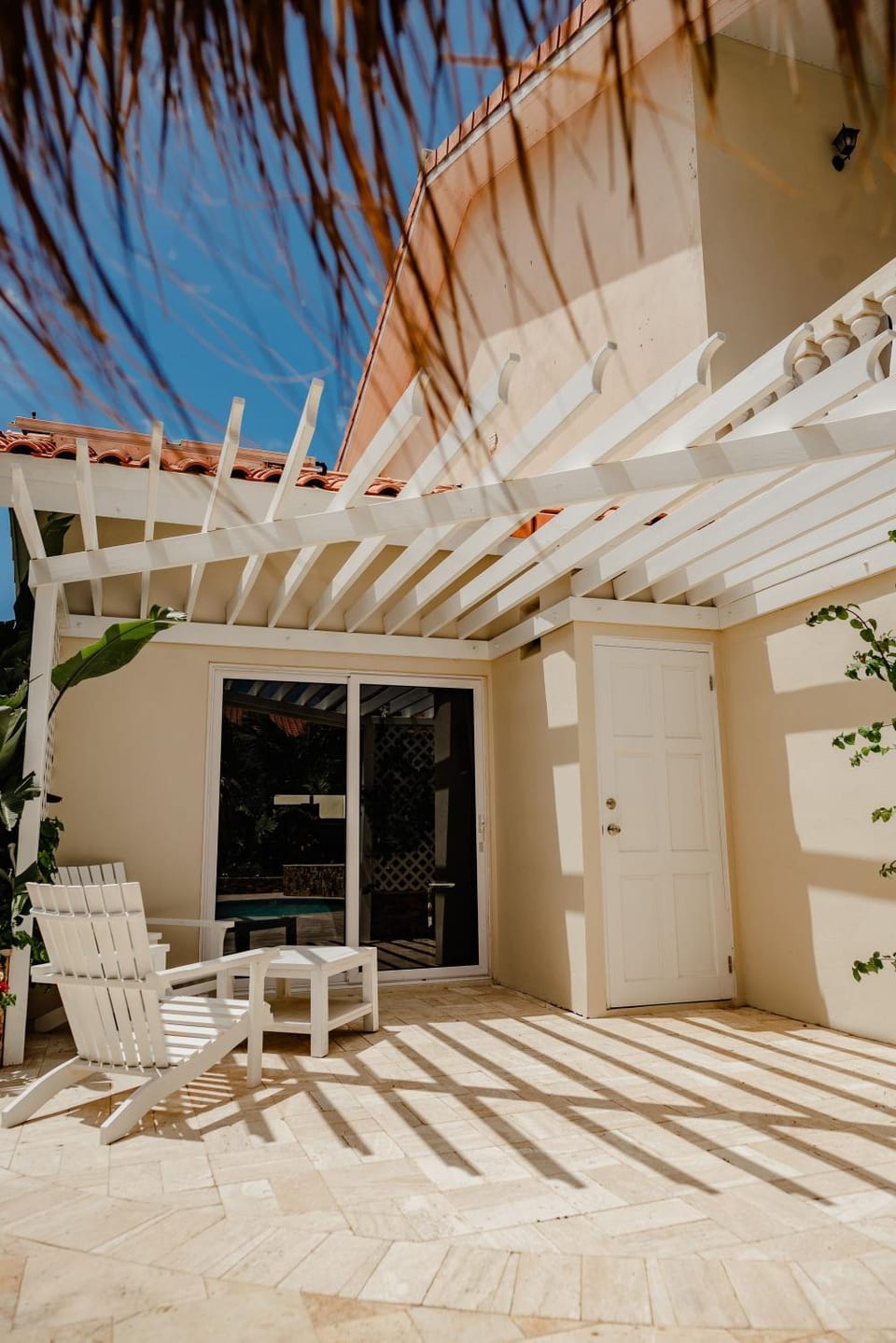 Property building, Patio, Garden, furniture
