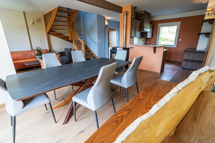 Living room, Seating area, Dining area