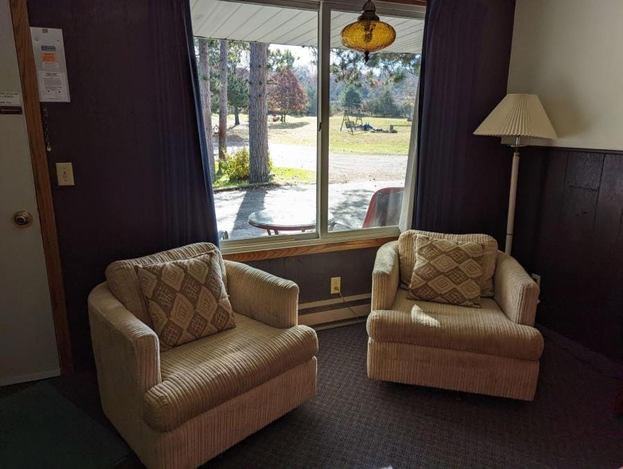 Seating area, Bedroom
