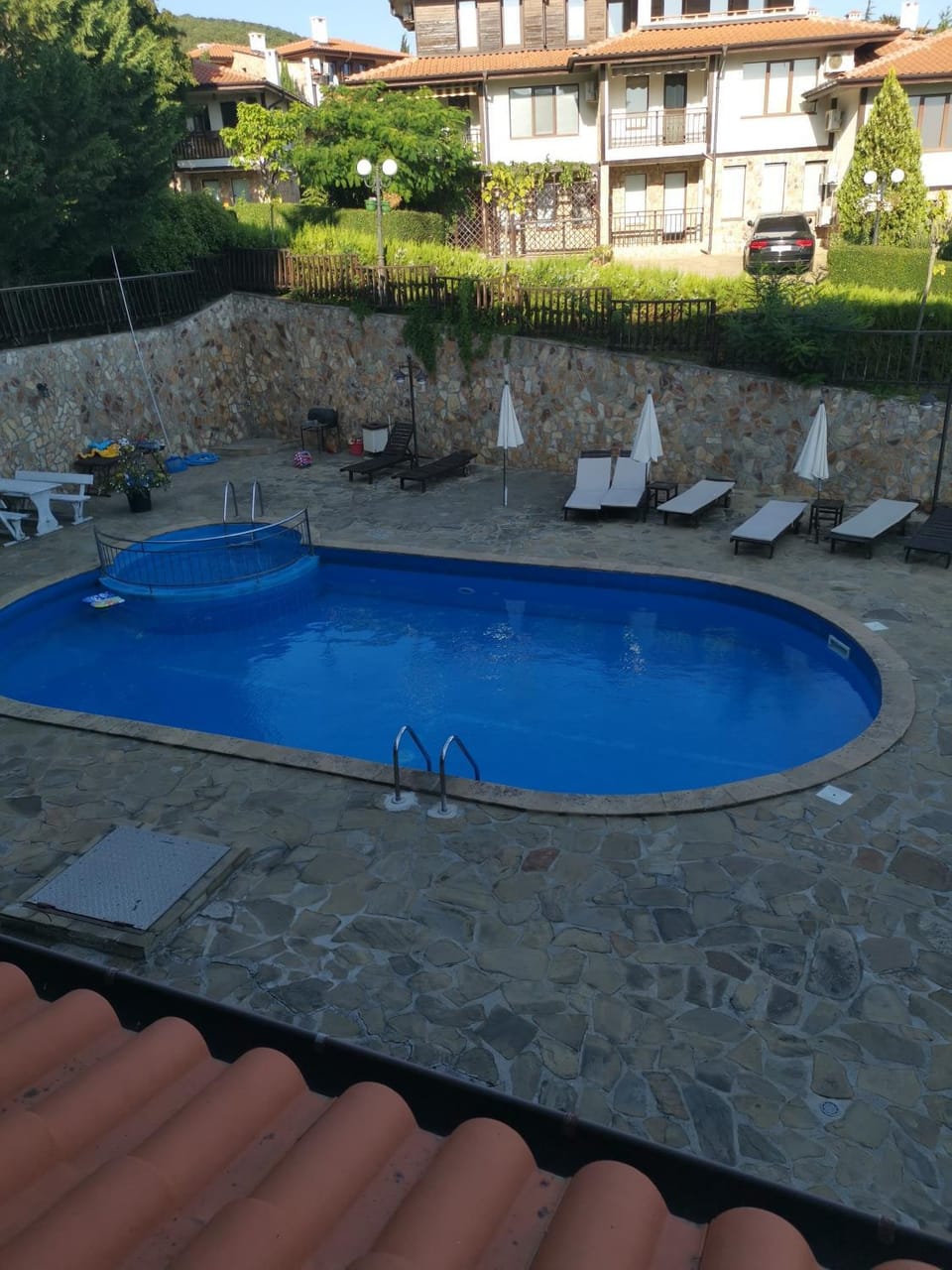 Garden, City view, Pool view, Swimming pool