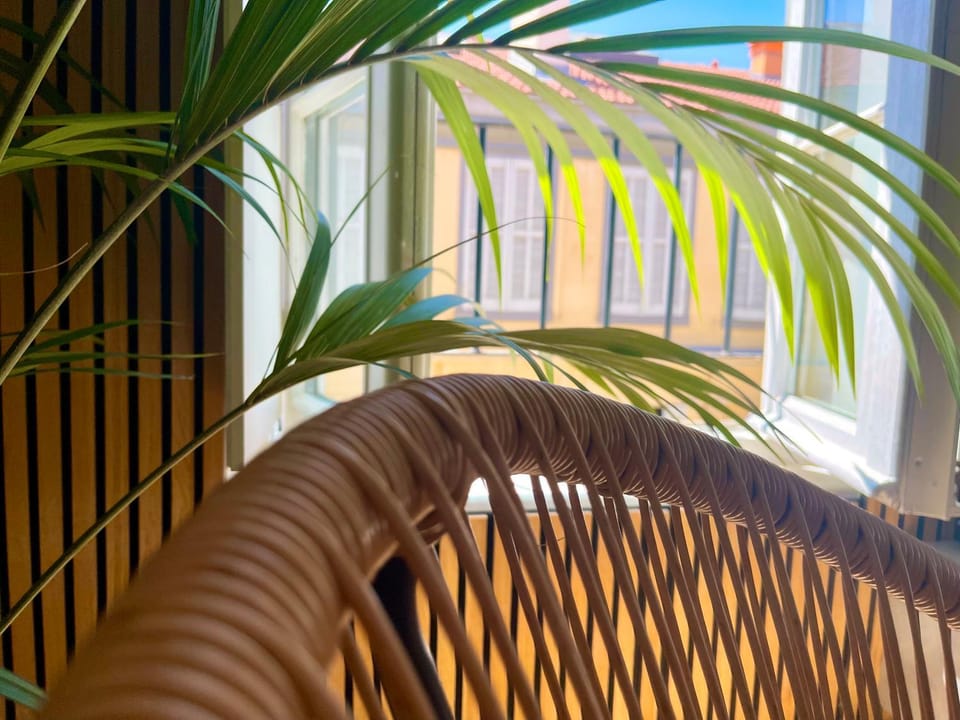 Bird's eye view, Living room, City view