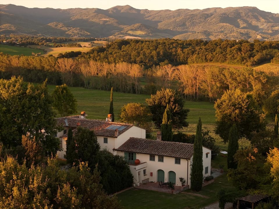 Property building, Natural landscape, Mountain view
