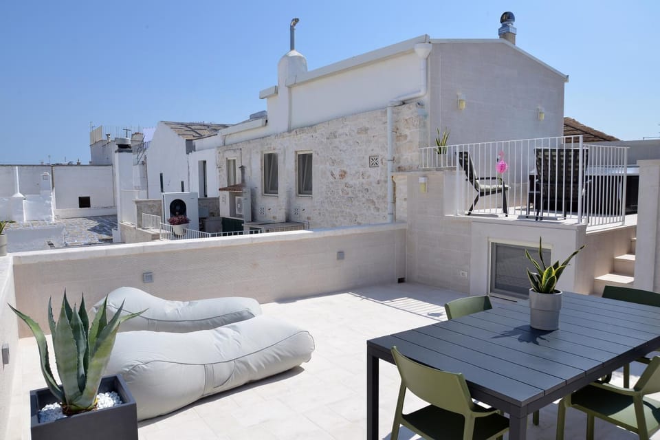 Property building, Patio, Day, View (from property/room), Balcony/Terrace