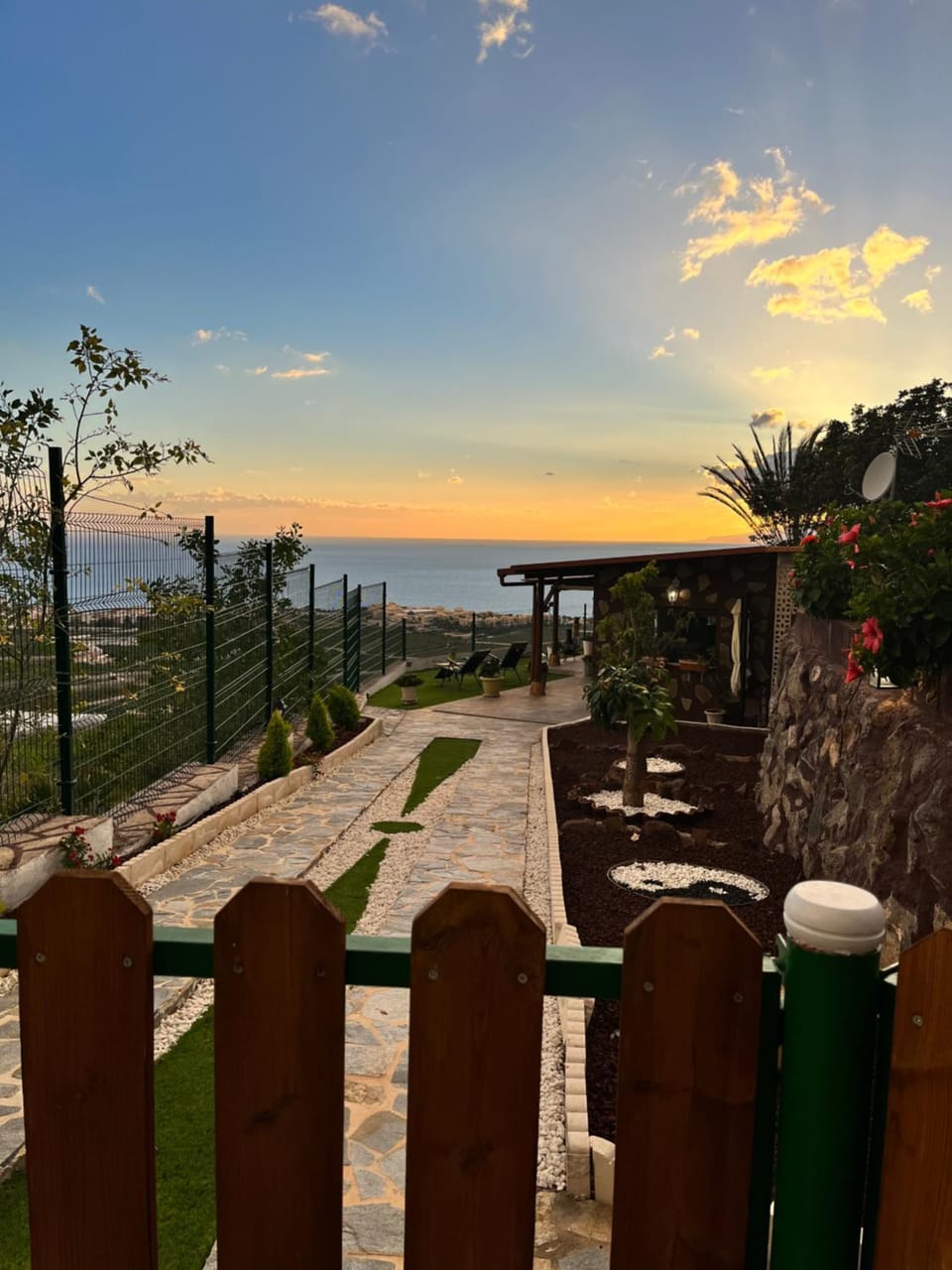 Natural landscape, View (from property/room), Sunset
