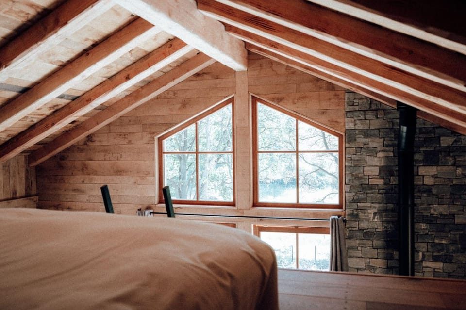The WoodPecker Lodge Chalet in Wallonia, Belgium