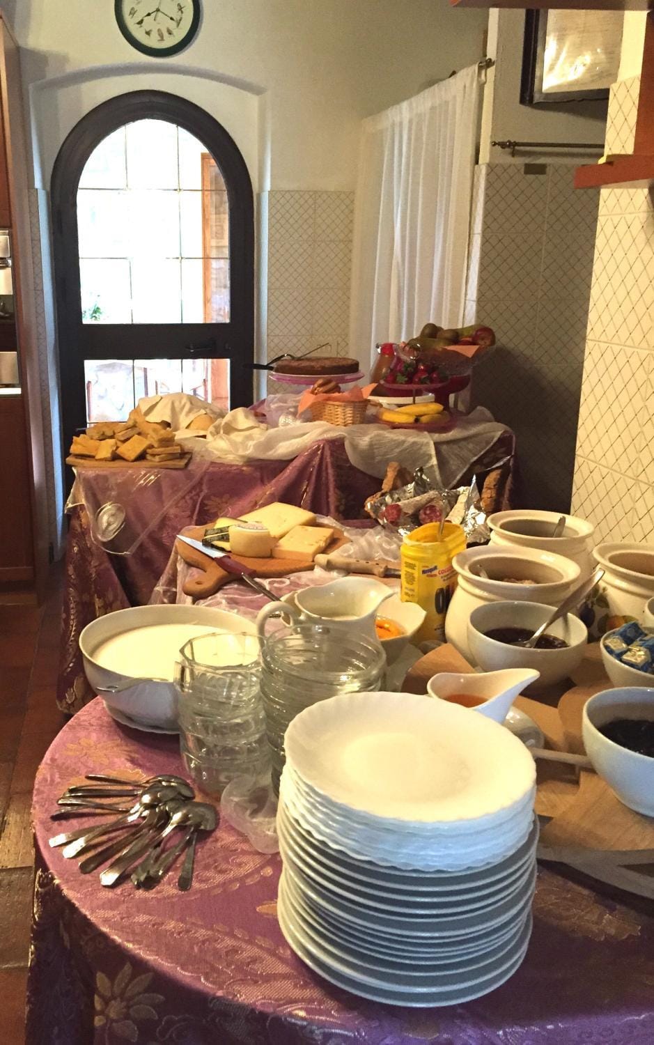 Buffet breakfast