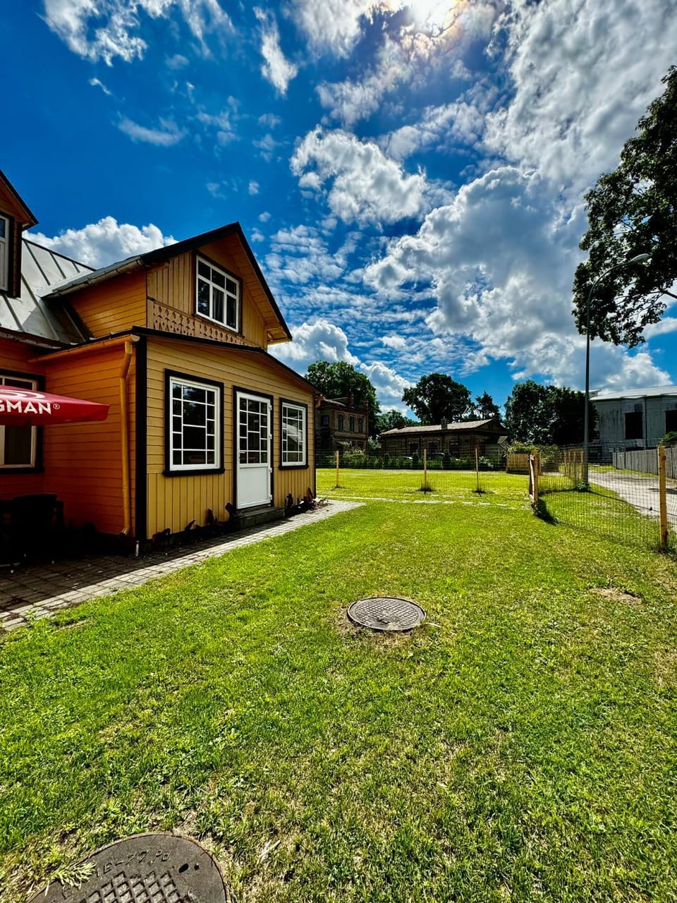 Property building, Garden, Garden view