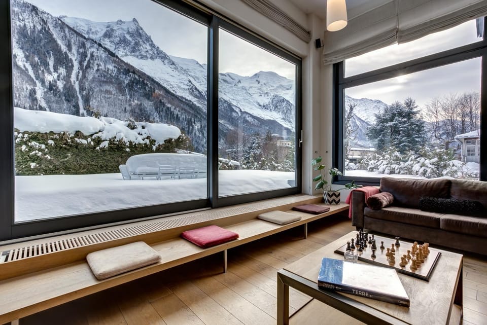 Chalet Safari. Face au Mont-Blanc. Chalet in Chamonix