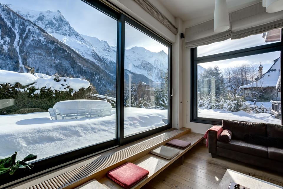 Chalet Safari. Face au Mont-Blanc. Chalet in Chamonix
