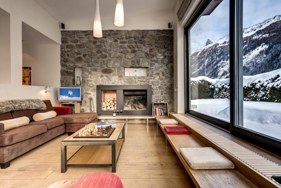 Chalet Safari. Face au Mont-Blanc. Chalet in Chamonix