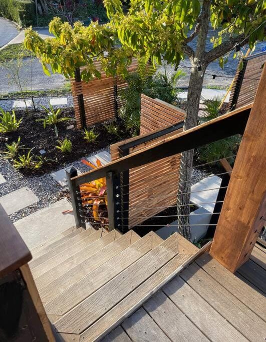Balcony/Terrace, Garden view