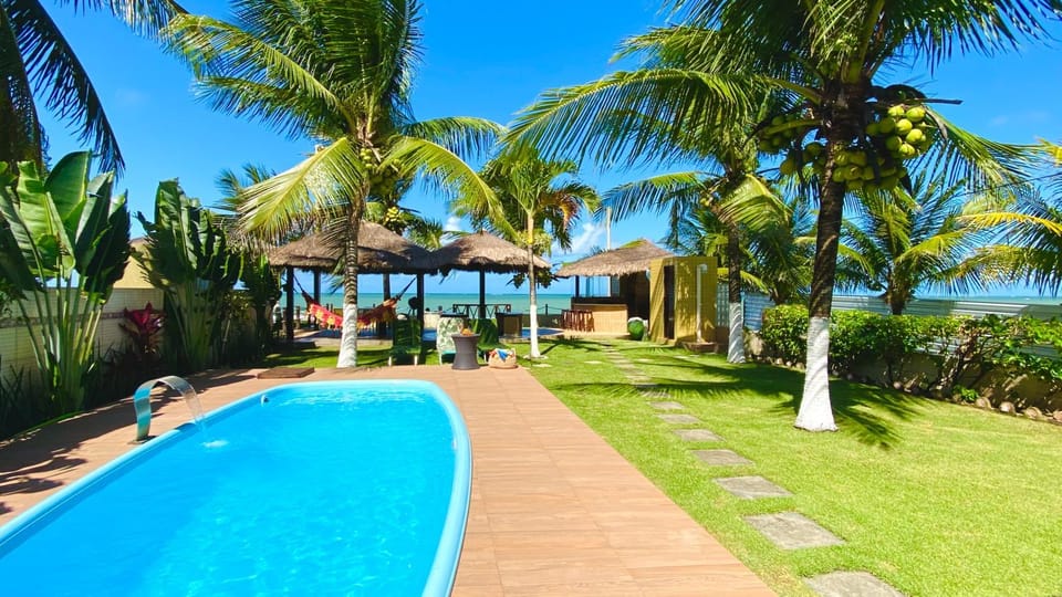 Casa Pé na Areia Carneiros - 15Hosp - 7Qts - Área privativa - Cozinheira House in State of Pernambuco, Brazil