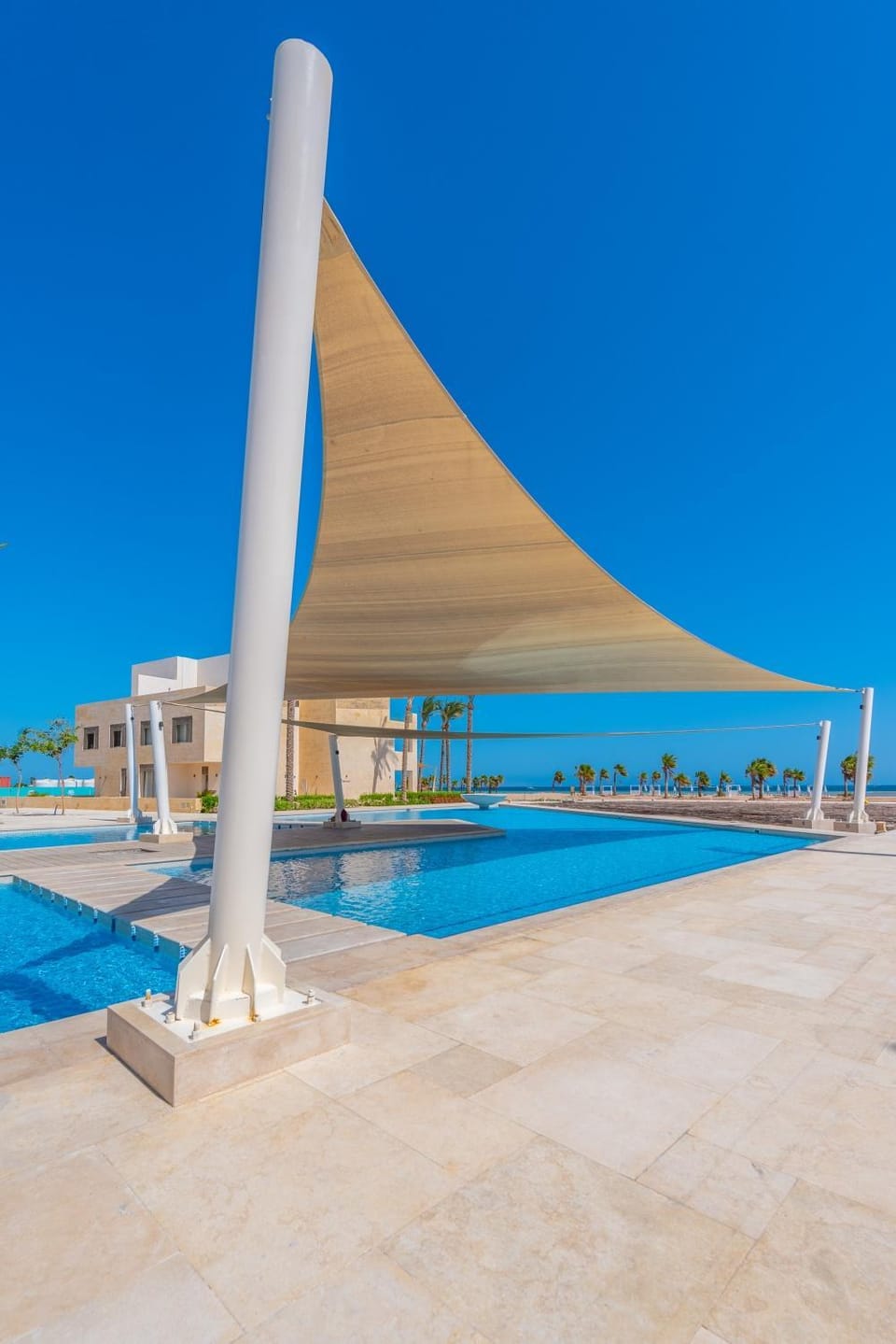 High Standard 2-Bedroom in Mangroovy Residence, Pool View & Beach Apartment in Hurghada