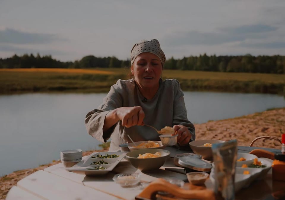 People, Food, Lake view, Dinner