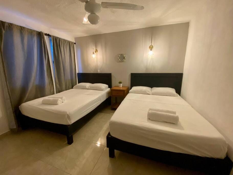 Cozy 3B2Br Centric Location Pool Wifi Van Rental Apartment in Cancun