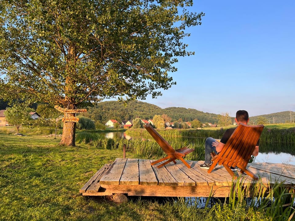 Day, Natural landscape, Mountain view, River view