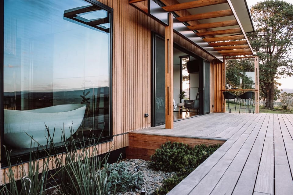 Property building, Patio, Day, Natural landscape, View (from property/room), Balcony/Terrace, Garden view