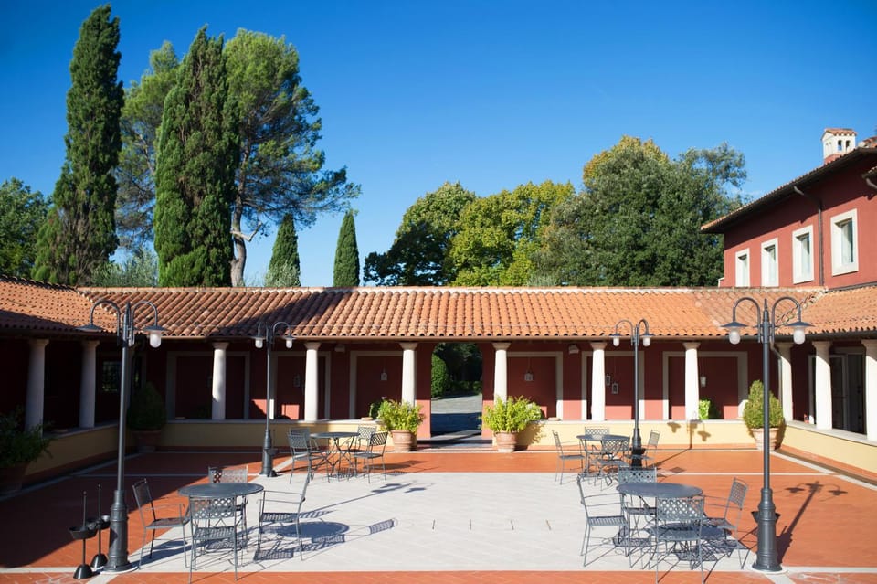 Property building, Patio, Summer